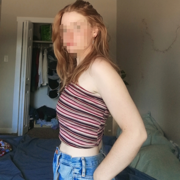 American Eagle 70s Tubetop - Picture 1 of 2